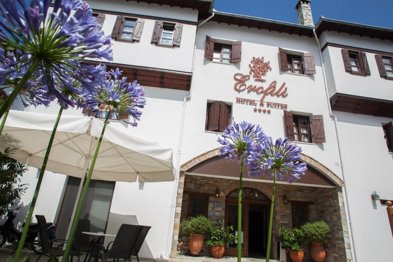 Erofili Hotel & Suites Portaria  Exterior photo